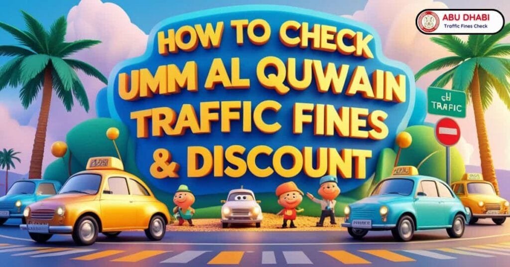 How to Check Umm Al Quwain Traffic Fines Discount in 2025 How to Check Umm Al Quwain Traffic Fines & Discount in 2025