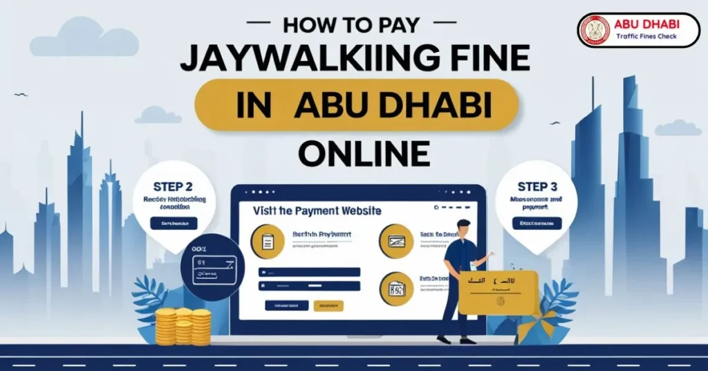 How to Pay Jaywalking Fine in Abu Dhabi Online in 2025 How to Pay Jaywalking Fine in Abu Dhabi Online in 2025